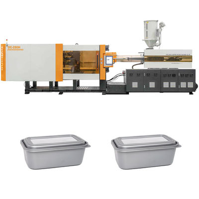 280 Ton High Speed And High Pressure Injection  Plastic Molding Machine For Plastic Food Container